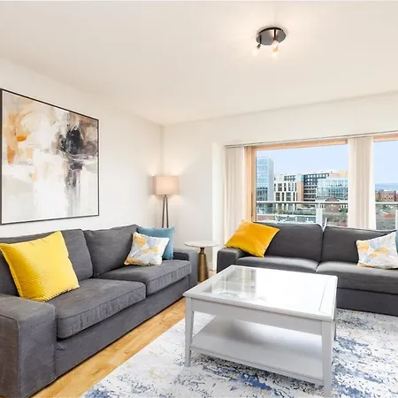 Modern 2 Bed - 8min To Grand Canal Dock Station Apartament *
