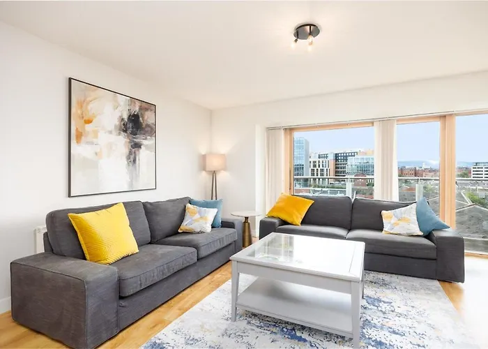 Modern 2 Bed - 8min To Grand Canal Dock Station Apartment *